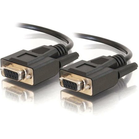 C2G 10Ft Db9 F/F Serial Rs232 Cable - Black 52036